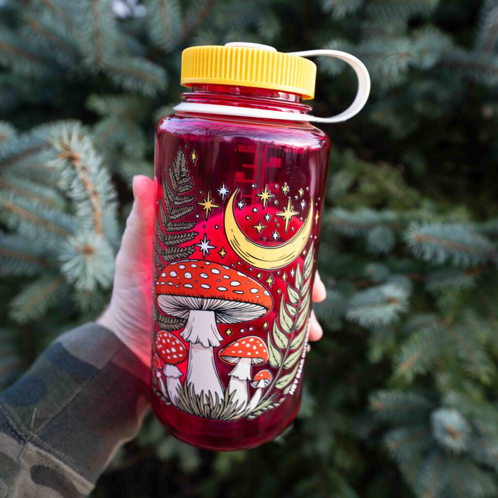 Magical Mushrooms Nalgene 32oz Water Bottle | Figac & Company, Indianapolis