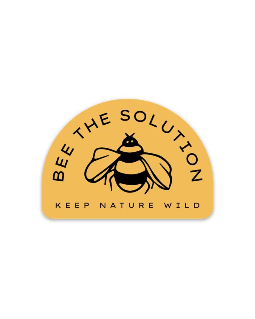 Bee the Solution | Sticker | Figac & Company, Indianapolis