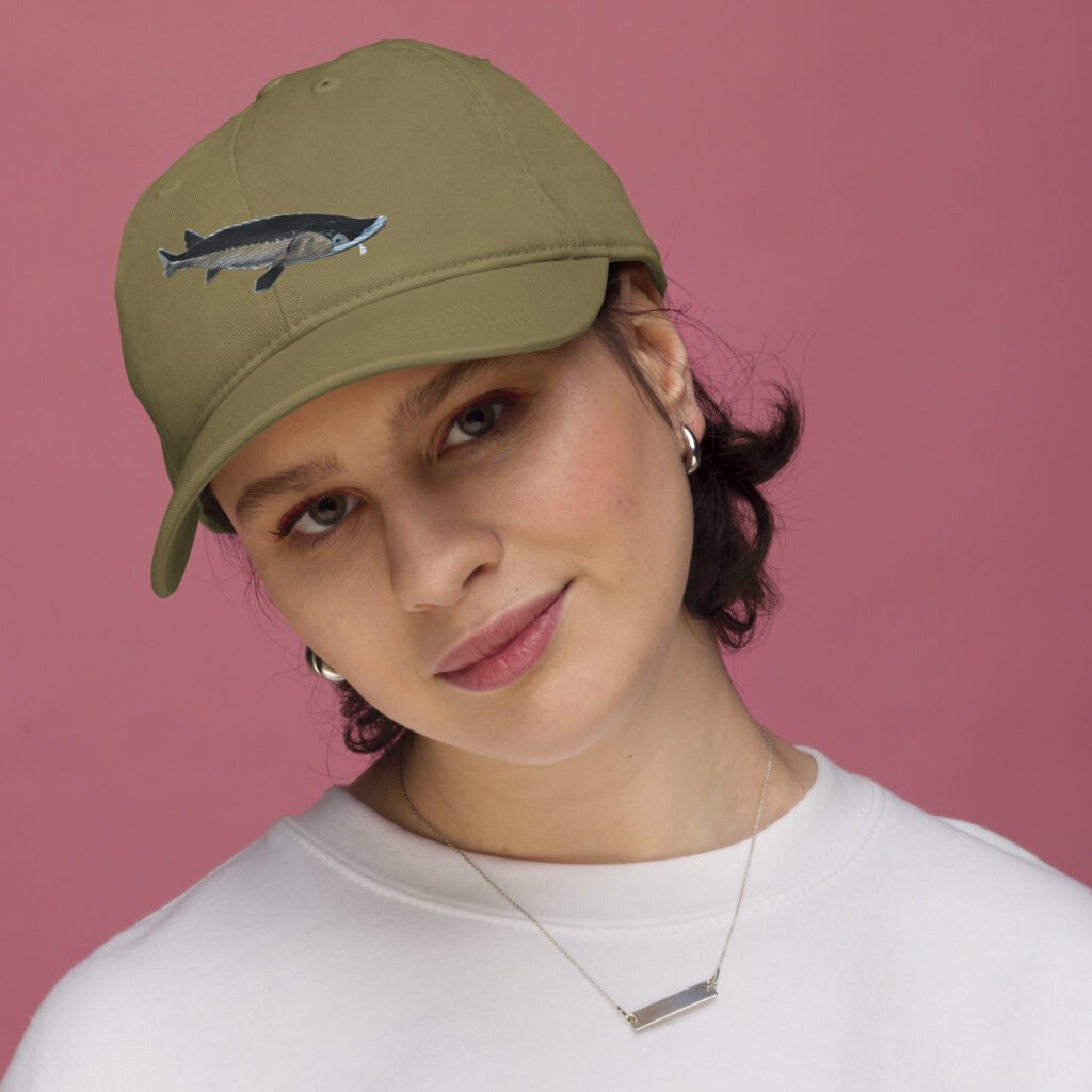 Fishcore Sturgeon Organic Cotton Dad Hat