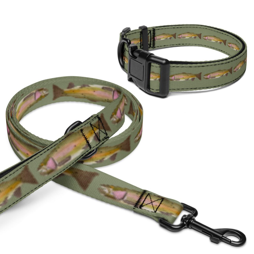 Fishcore Trout Pet collar & leash